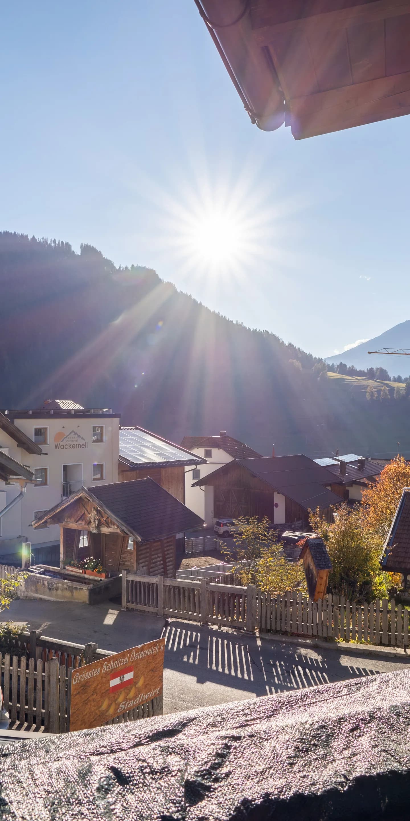 Fotoproduktion für den Stadlwirt Nauders