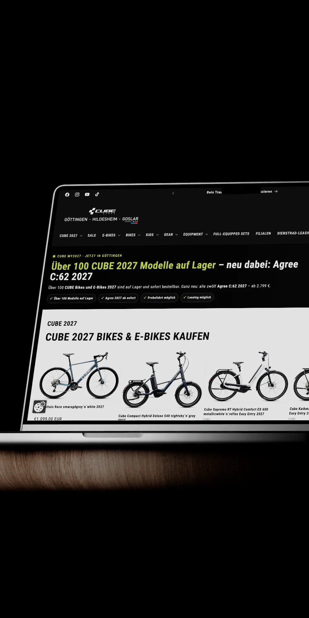 Suchmaschinen- und KI-Optimierung für V&S Bike GmbH